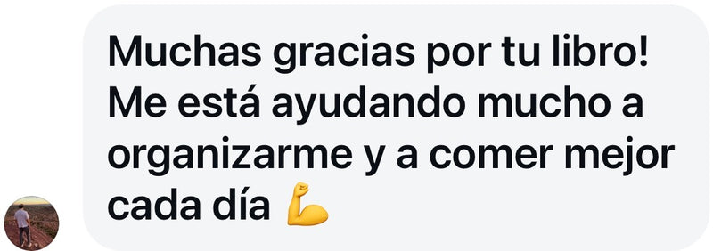 Mensaje real de Instagram