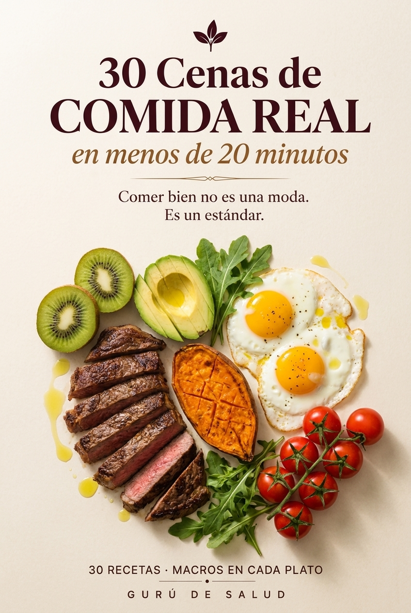 30 Cenas de Comida Real en Menos de 20 Minutos