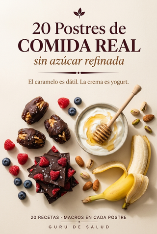 20 Postres Sin Azúcar Refinada