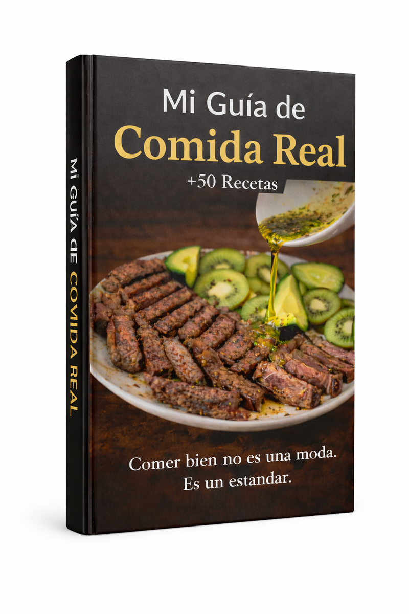 Mi Guía de Comida Real 50+ Recetas