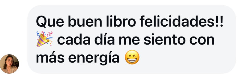 Mensaje real de Instagram