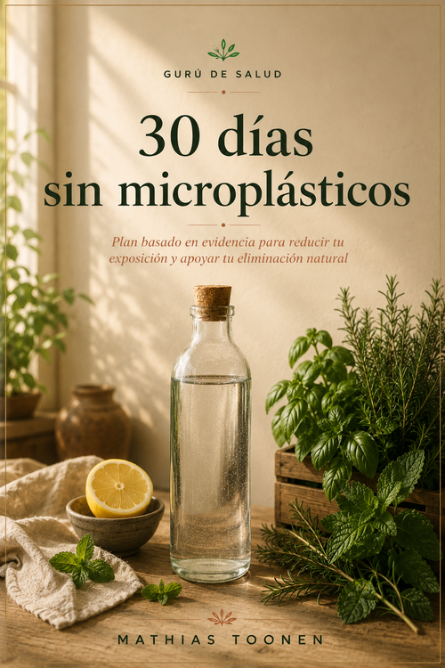 Portada 30 Días Sin Microplásticos — Gurú de Salud