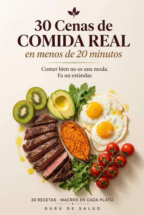 30 Cenas de Comida Real en Menos de 20 Minutos - Guru de Salud