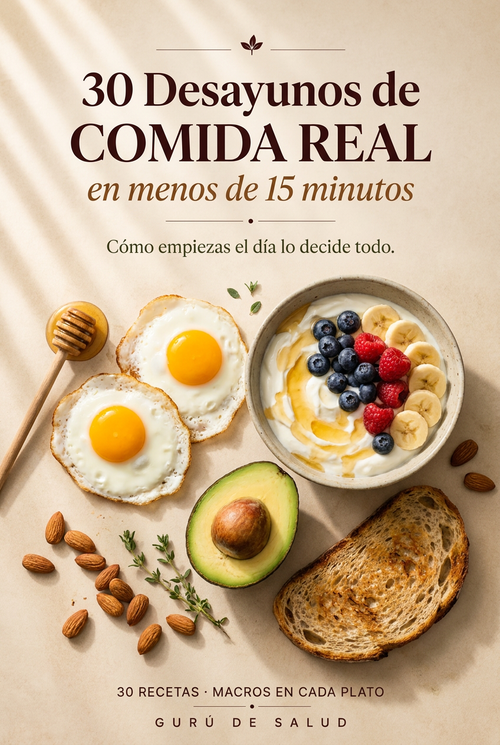 30 Desayunos de Comida Real en Menos de 15 Minutos — Gurú de Salud